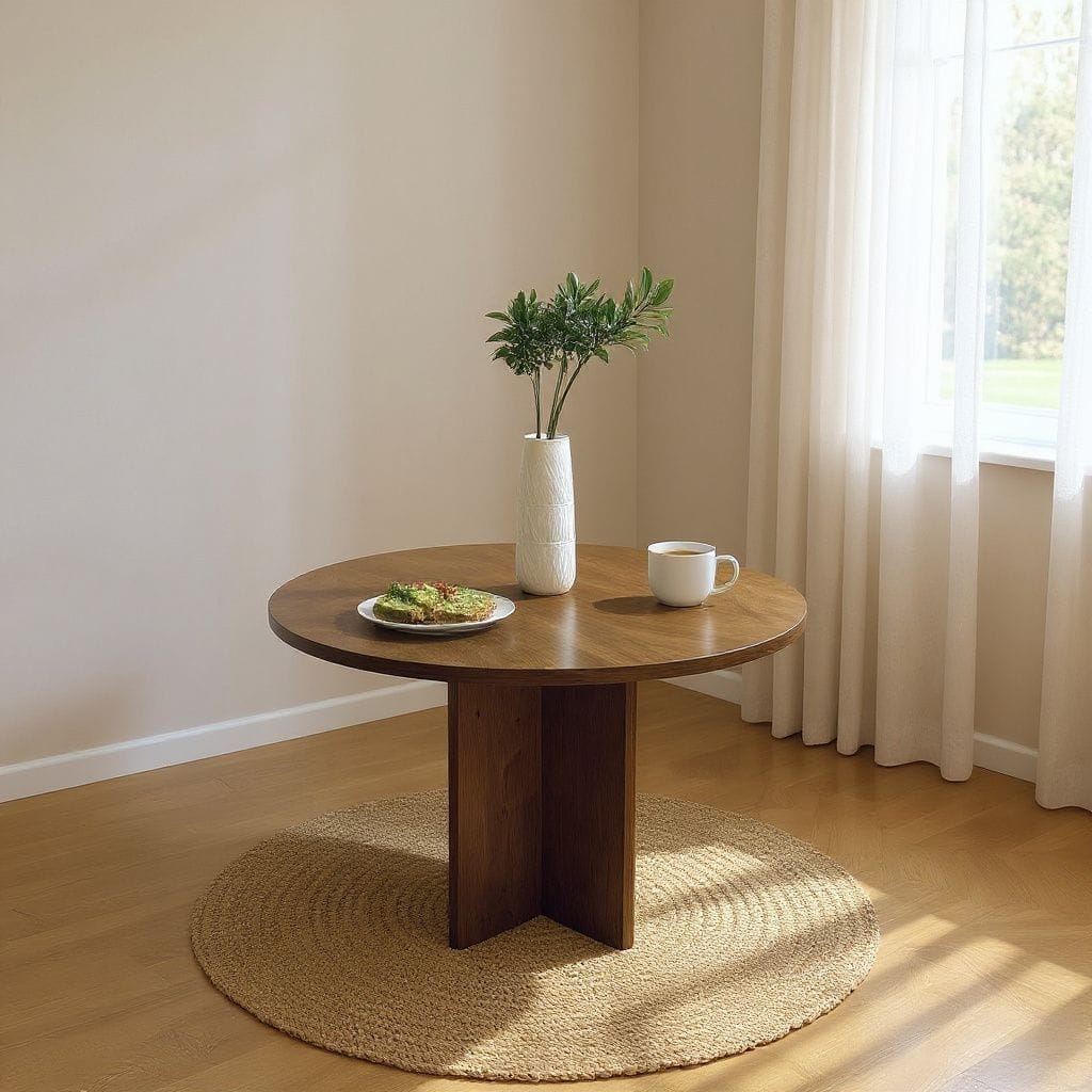 Mesa glam redonda 110 cm