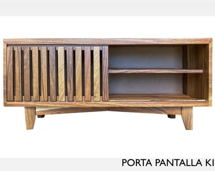 Porta pantalla Kiu parota natural