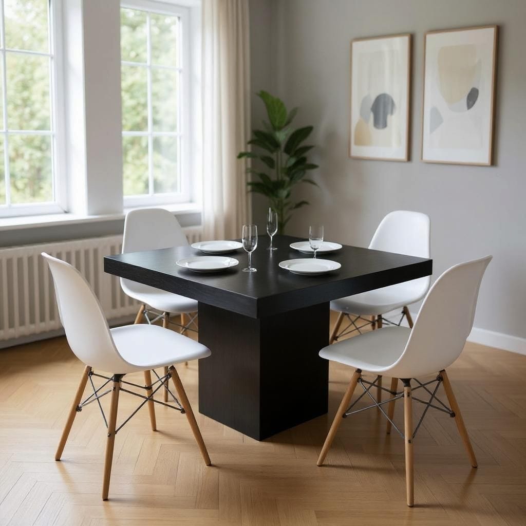 Comedor mesa magaly + 4 sillas holly