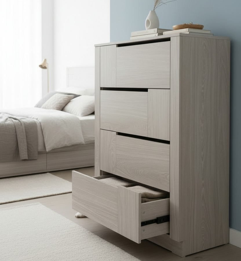 Comoda milan gris