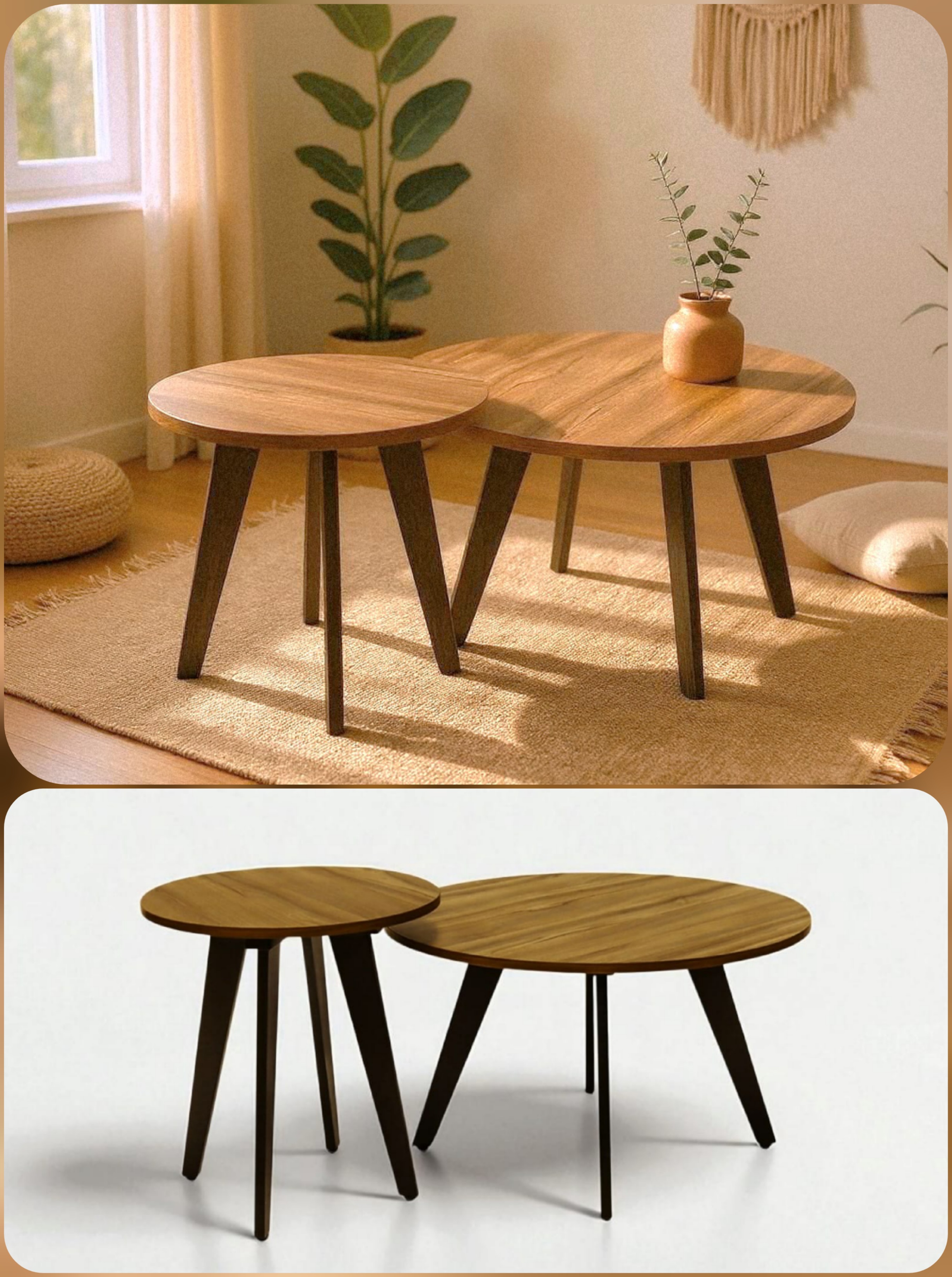 Mesa para sala xeen 2 piezas
